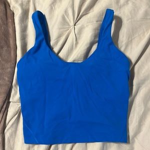 Blue Lululemon Align Tank